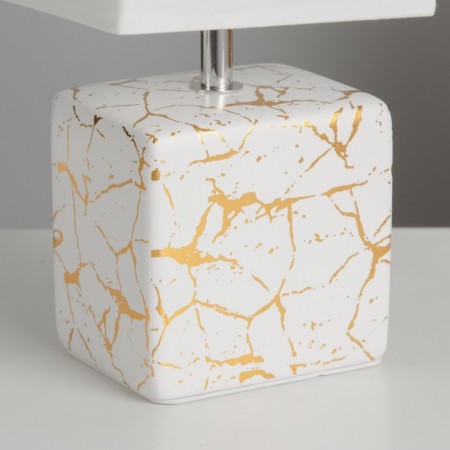 Fleet lamp Fliffi E14 40W is white, gold 13x11x30.5 cm-2