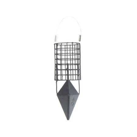 Metallic feeder X-Feeder ME Bullet 4K M Grid, Matt Black, 90 g, 35 ml
