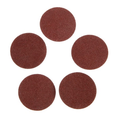 Circle of abrasive grinding tundra, for drill, M8, 75 mm, P80, 5 pcs.-3