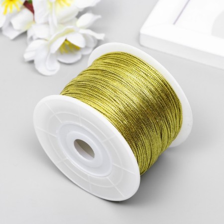 Lurers cord 1 mm, 95 m, gold