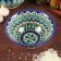 Rishtan ceramics "Patterns", 18 cm, big, mix