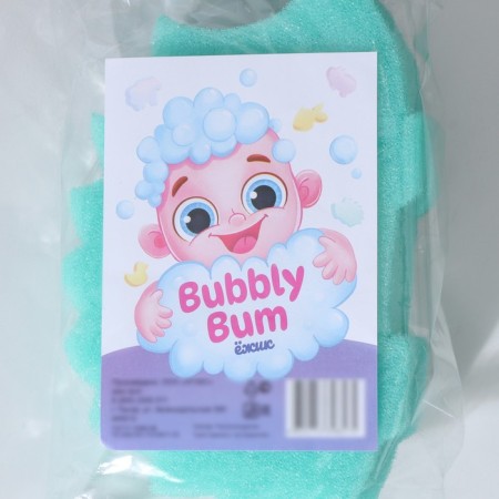 Body sponge "Hedgehog", 95 × 155 × 40 mm, color mix-5