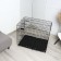 A cage with a hatch for dogs and cats, 85 x 60 x 70 cm, black