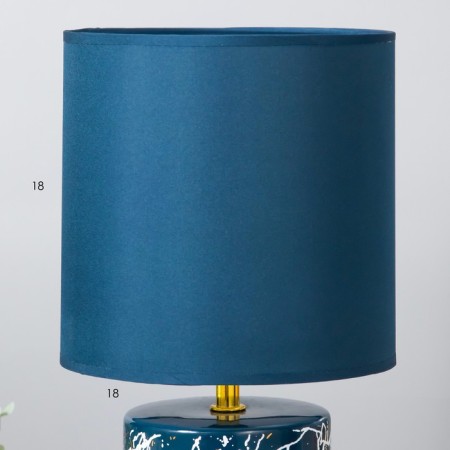 E14 40w 40W blue-golden 18x18x37 cm Risalux desktop-3