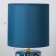 E14 40w 40W blue-golden 18x18x37 cm Risalux desktop