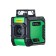Laser level Instromax Greenliner 360 IM0134, up to 40 m, 2 rays, 520 Nm, 360 °, 0.3 mm/m/m
