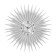 Watch walls, series: openwork, "Wallita", smooth move, D-70 cm, dial 22 cm