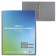 Folder on 4 rings A4, Calligrata "Panorama", 40 mm, 700 μm, facial pocket, gray, mix