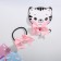 Hair elastic band with a cat "Cat" 9.5 x 8 cm