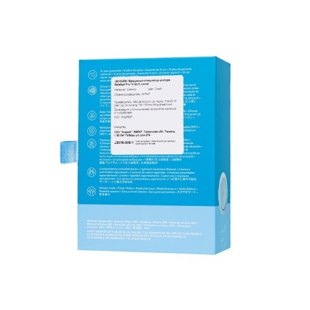 Satiffyer Pro to Go 3 vacuum clitoris stimulator, blue color-13