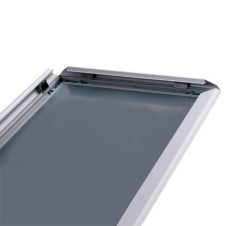 The frame for advertising and ads is wall, A2, 420 x 594 mm, an aluminum profile 32 mm-1