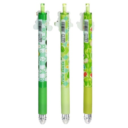 Handle gel machine washed ink, 0.5 mm, blue rod, panda mix-5