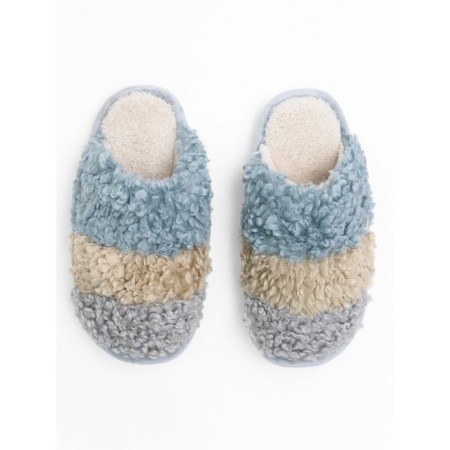 Lamb slippers, size 40-41, gray color-2