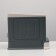 Closed toilet 45 x 34 x 39 cm, gray