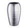Decorative vase "Modern", 15 × 15 × 25 cm, metallic color
