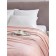 Blush blanket, size 180x200 cm, pink color