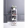 Metal rack "Energy Loft", 120 x 35 x 35 cm, white, white