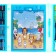 Set for drawing animals blue