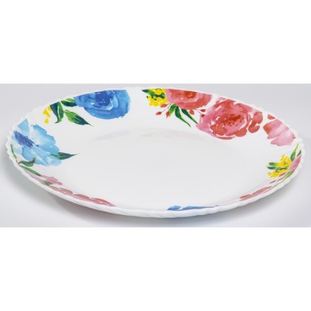 OLAFF plate "Rose Watercolor", D = 24 cm-2