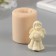Mold Silicon "Angel with a letter" 5x2.9x2.5 cm mix