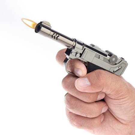 Gas lighter "Pistol", Piezo, 1 x 3 x 7.4 cm-5