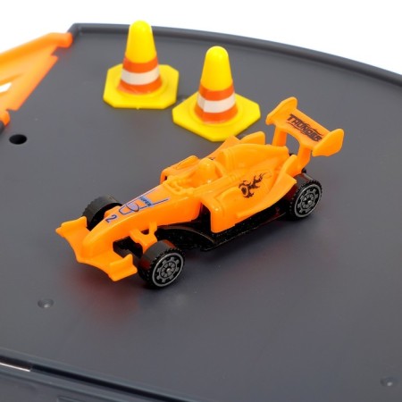 Children's garage "Parking", 1 racing car, accessories-1