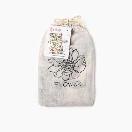 Gift "Flower" towel 40x73cm, shoulder blade-10