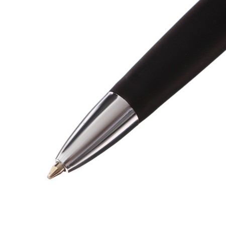 A set of ballpoint pens 12 pieces, 0.5mm, automatic, a case with a rubber holder, blue ink, mix-2