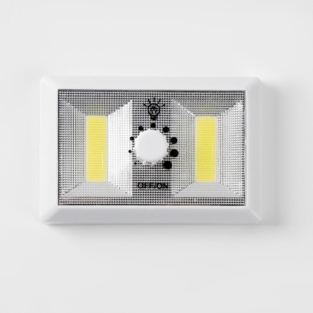 Light Light "Master K", 220 LM, COB, 4 AAA, Magnet, adhesive base, 11.2 x 7.5 x 3 cm-3