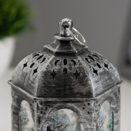 Nightlight "light" LED 1W 3XAG13 bronze 8.5x8.5x13cm Risalux-3