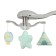Electronic swing Misty, gray, with an adapter, p/y, 12 chalk., 5 speeds