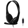 Headphones with A4Tech Hu-9 microphone 1.8m Falled
