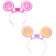 Rim "ears" light, color mix