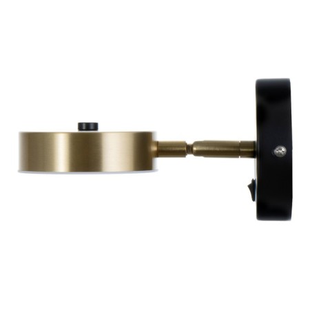Bra "Amadis" LED 5W black and gold 10x10 cm-5