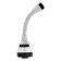 Zein aerator, stream adjustment, on a flexible hose, 190 mm, 2 modes, plastic, chrome/black
