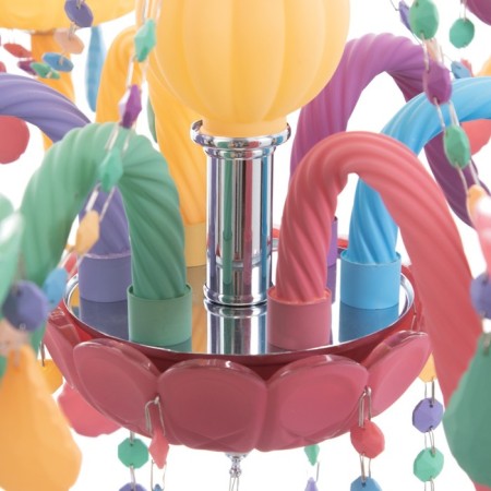 Rome chandelier 6he14 40W color 60x60x65-95cm Bayerlux-5