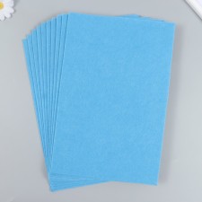 Hard felt 2 mm 20x30 cm, blue mix