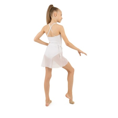 A skirt with a smell for gymnastics and dancing Grace Dance, p. 38-40, white color-3