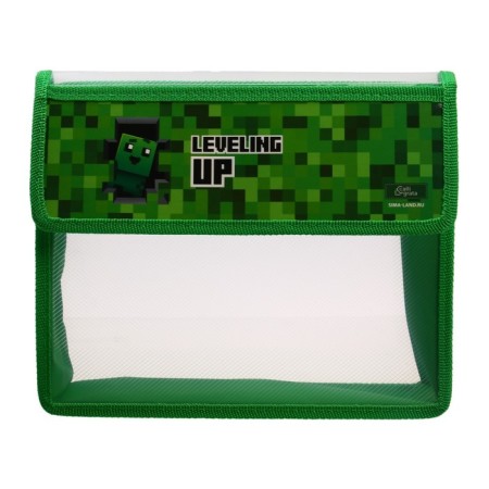 A5 notebook folder (230 x 190 x 50 mm), with Velcro valve, plastic/textiles, calligrata-1