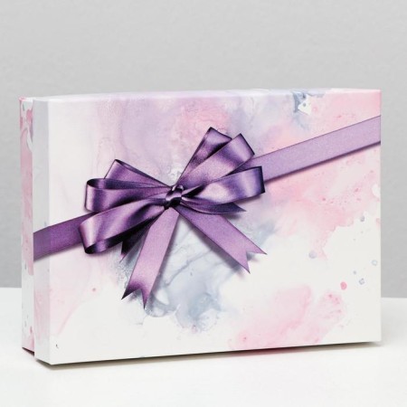 Gift box "Balt", lilac, 21 x 15 x 5 cm