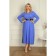 Women's dress, size 52, blue color