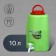 Canister-power, food, 10 l, green