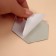 Interior mirrors for decoration, without frame, set - 6 pcs, 10 × 8.6 cm