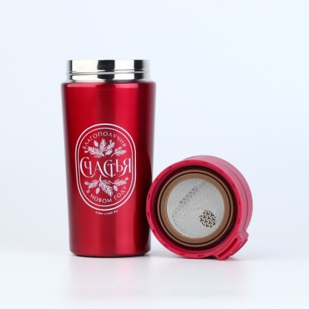 New Year. Thermostatic with the “Blessing” button, 350 ml-1