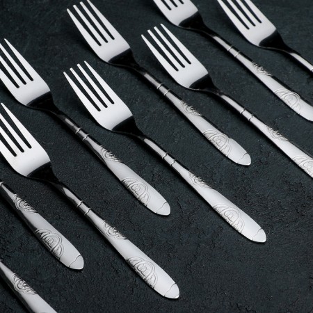 Set of canteen forks "Spring", h = 18 cm, 12 pcs-1