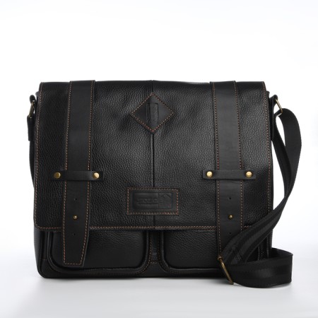 Male bag, xl zolo, black color