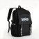 School backpack on lightning, 3 pockets, black color