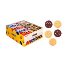 A set of figured erasers 5 pieces cracker in a box