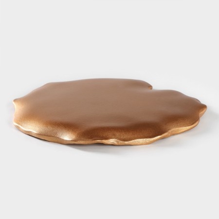 Fruit dish of the Dolyan "Link", 30 × 30 cm, the color of the gold-2