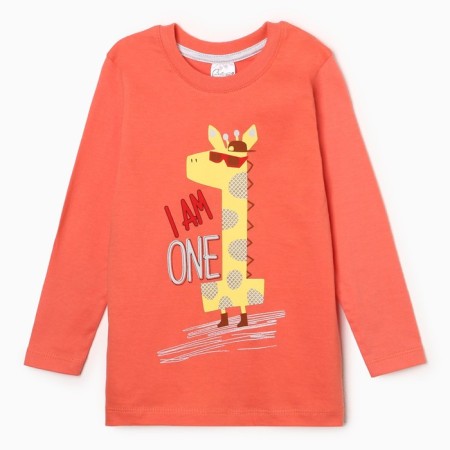 Longsliv children, coral color, height 86 cm
